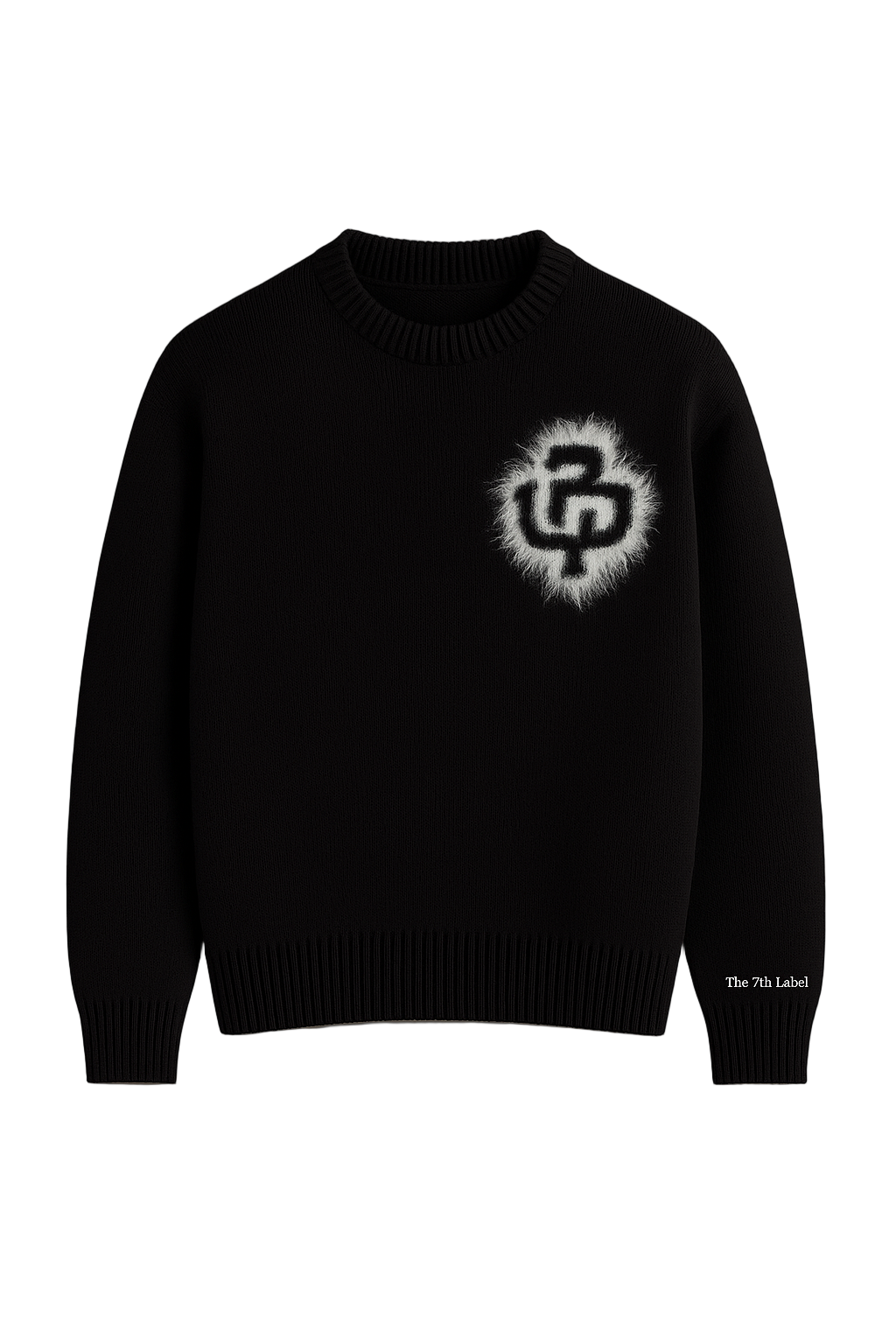The 7th Label Monogram Crew Knit