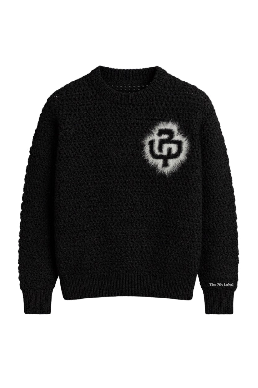 The 7th Label Monogram Crochet Knit
